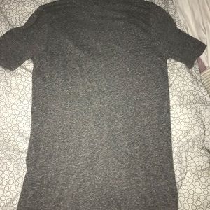 Grey V neck shirt